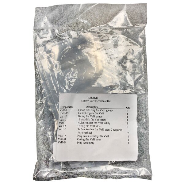 SCBA Valve Repair Kit for VAL1 Cylinder Valve